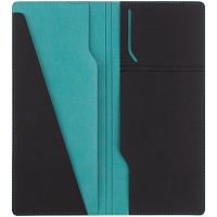 Дорожный органайзер Multimo, черный с бирюзовым