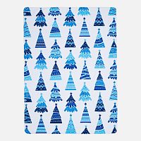 Флисовый плед Imaginario, синий