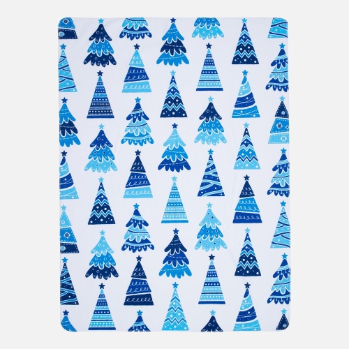 Флисовый плед Imaginario, синий Флисовый плед Imaginario, синий