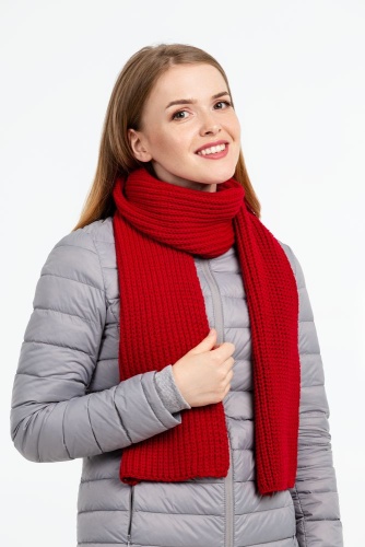 Шарф Nordkapp, глубокий красный фото 3 Шарф Nordkapp, глубокий красный фото 3