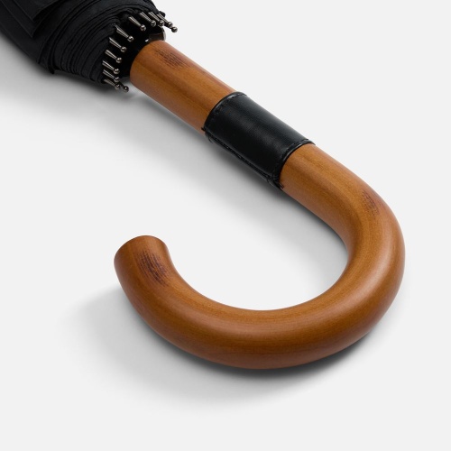 Зонт-трость Cloudfall, черный фото 4