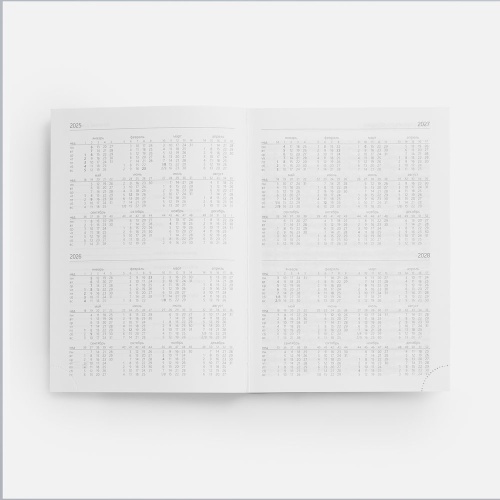 Ежедневник Prizma, недатированный, оранжевый фото 3