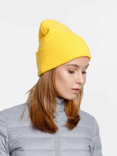 Шапка Urban Flow, желтая фото 3 Шапка Urban Flow, желтая фото 3