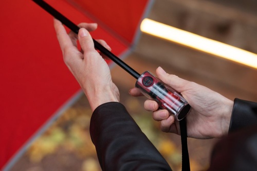 Зонт наоборот складной Futurum, красный фото 4 Зонт наоборот складной Futurum, красный фото 4