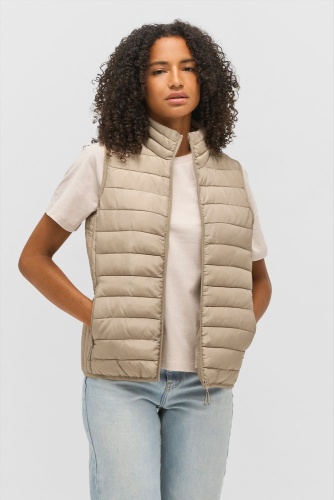 Жилет женский Stream BW Women, серо-бежевый фото 5