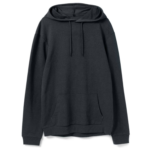 Толстовка с капюшоном унисекс Hoodie, темно-серая фото 2