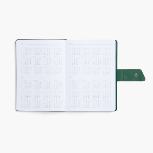 Ежедневник Boom, недатированный, черный с зеленым фото 4 Ежедневник Boom, недатированный, черный с зеленым фото 4