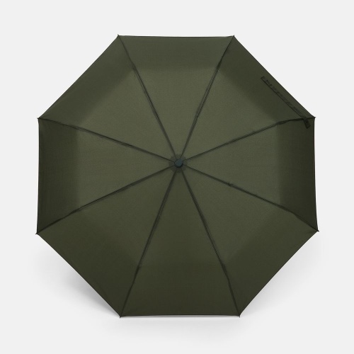 Зонт складной Cloudex, зеленый (хаки) фото 3