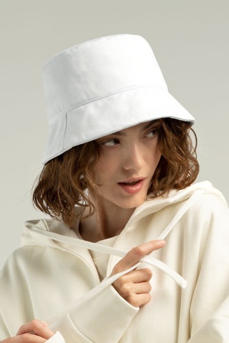 Панама C6, белая фото 2