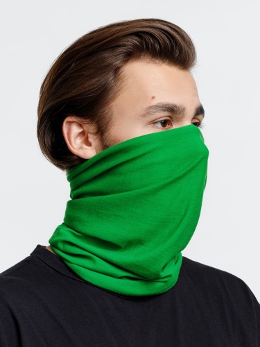 Многофункциональная бандана Dekko, зеленая фото 8 Многофункциональная бандана Dekko, зеленая фото 8