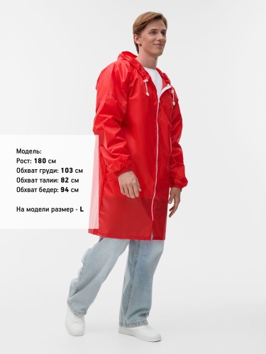 Дождевик Rainman Zip, красный фото 9