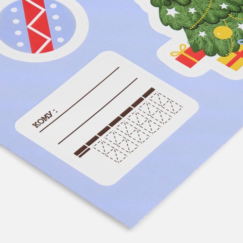 Стикерпак бумажный Thematic, новый год фото 4 Стикерпак бумажный Thematic, новый год фото 4