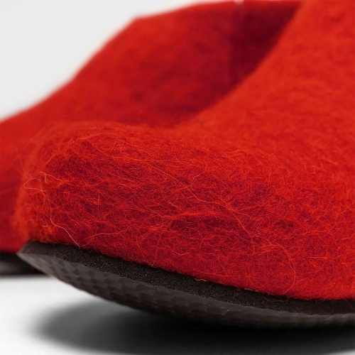 Домашние валенки Wild, красные фото 2