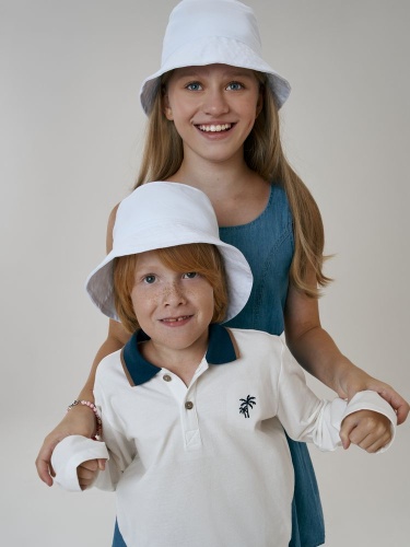 Панама детская Challenge Kids, красная фото 3