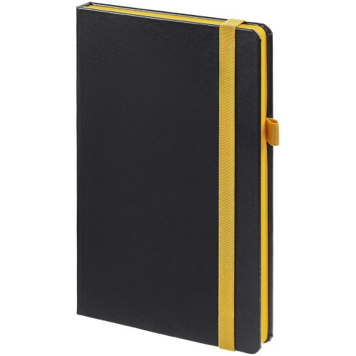 Ежедневник Ton, недатированный, черный с желтым Ежедневник Ton, недатированный, черный с желтым