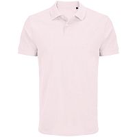 Рубашка поло унисекс Pacific, светло-розовая