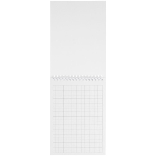 Блокнот Issa в клетку, белый фото 2 Блокнот Issa в клетку, белый фото 2