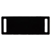 Шильдик металлический Kova, черный