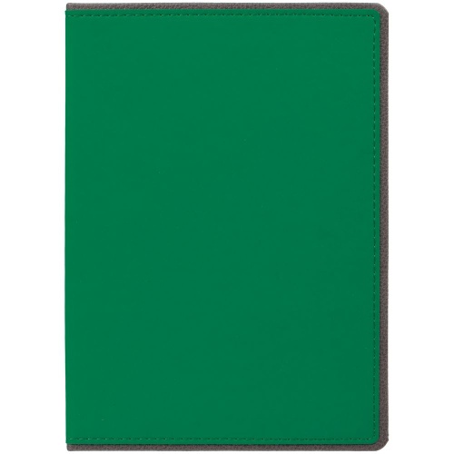 Ежедневник Frame, недатированный, зеленый с серым фото 4