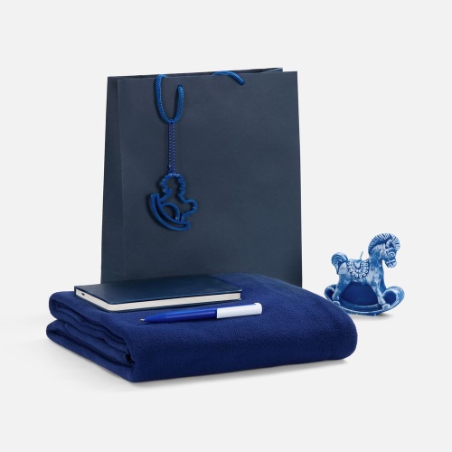 Подвеска «Лошадка-качалка», 3D-печать, синяя фото 4