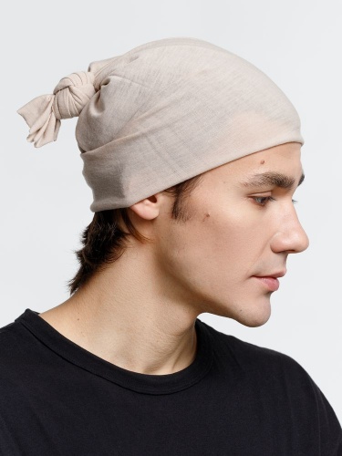 Многофункциональная бандана Dekko, бежевая фото 4 Многофункциональная бандана Dekko, бежевая фото 4