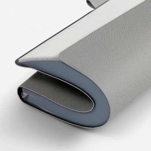 Ежедневник Peel Flex, недатированный, серый фото 4