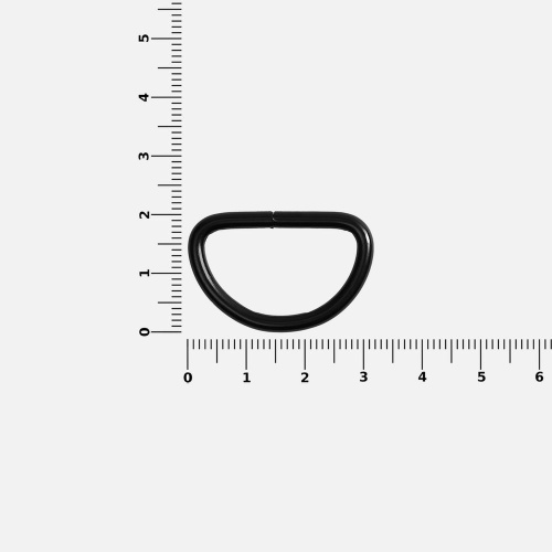 Полукольцо Semiring, L, черное фото 2