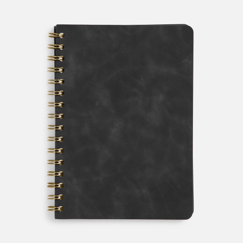 Ежедневник Spiral, недатированный, черный фото 2 Ежедневник Spiral, недатированный, черный фото 2