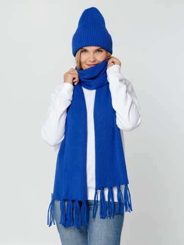 Шапка Flette, синяя фото 4 Шапка Flette, синяя фото 4