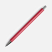 Ручка шариковая Slim Beam, красная