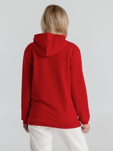 Толстовка с капюшоном унисекс Hoodie, красная фото 13