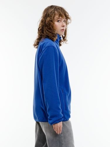 Куртка флисовая унисекс Nesse, синяя фото 5 Куртка флисовая унисекс Nesse, синяя фото 5