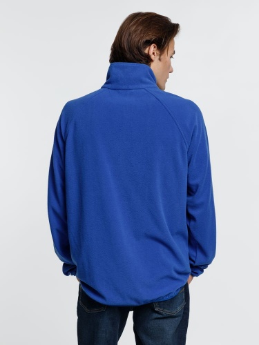 Куртка флисовая унисекс Fliska, ярко-синяя фото 4 Куртка флисовая унисекс Fliska, ярко-синяя фото 4