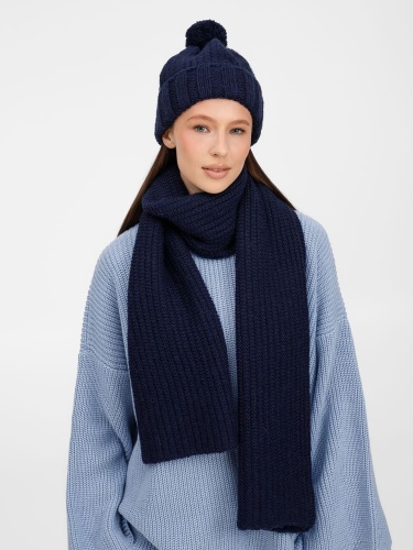 Шапка Frissonelle, темно-синяя фото 3 Шапка Frissonelle, темно-синяя фото 3