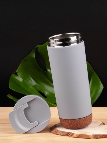 Термостакан Steady, серый фото 4 Термостакан Steady, серый фото 4