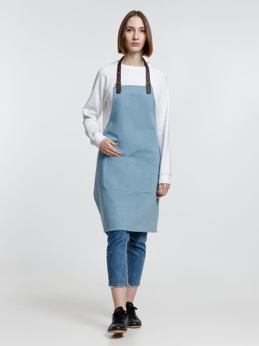 Фартук Denim Team, голубой джинс фото 3