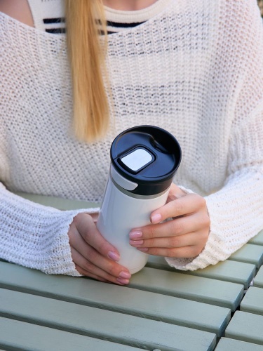 Термостакан Kilkee, белый фото 5 Термостакан Kilkee, белый фото 5