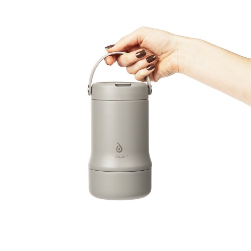 Термос для еды Tabenodo, серый фото 5 Термос для еды Tabenodo, серый фото 5