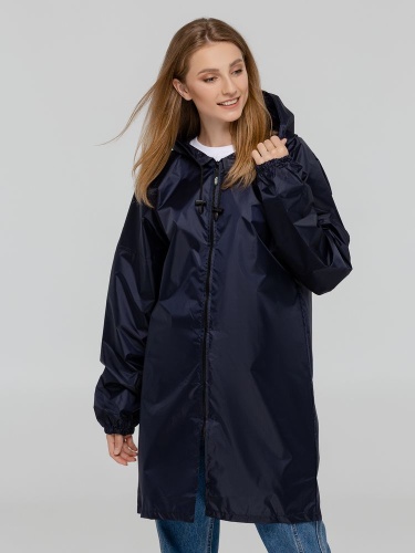 Дождевик «Сплавляюсь», темно-синий фото 2 Дождевик «Сплавляюсь», темно-синий фото 2