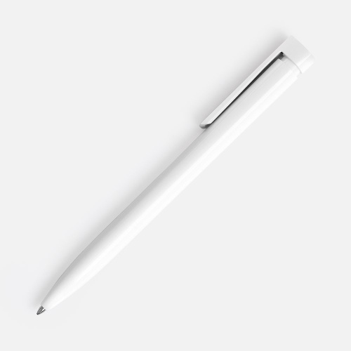 Ручка шариковая Liberty Polished, белая фото 3