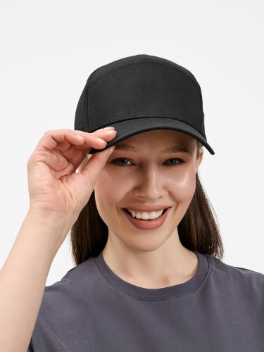 Бейсболка Settaro, черная фото 9 Бейсболка Settaro, черная фото 9