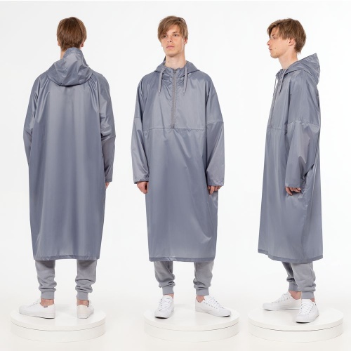 Дождевик-анорак R1, синий фото 3 Дождевик-анорак R1, синий фото 3