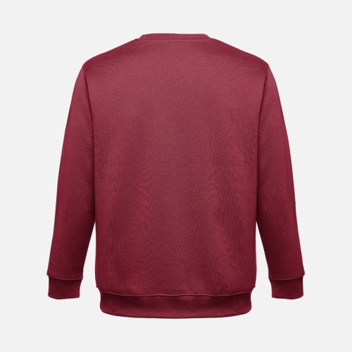 Свитшот унисекс Delta, бордовый фото 3