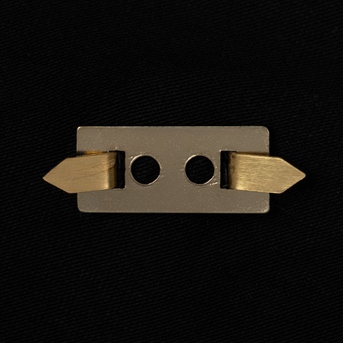 Шильдик «Счастливый клевер», золотистый фото 7