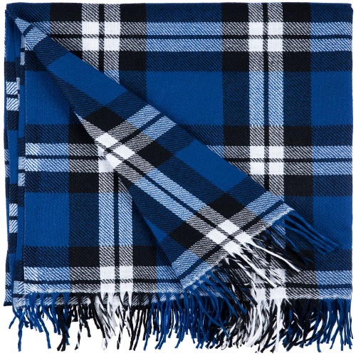 Плед «Валдай», синий фото 2