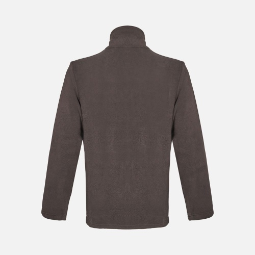 Куртка флисовая унисекс Nitro, коричневая фото 3 Куртка флисовая унисекс Nitro, коричневая фото 3