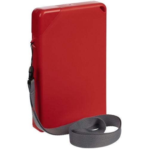 Плоская бутылка для воды Flacon, красная фото 2 Плоская бутылка для воды Flacon, красная фото 2