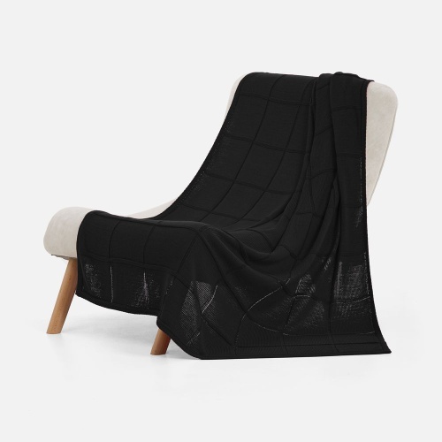 Плед Chainfield, черный фото 2