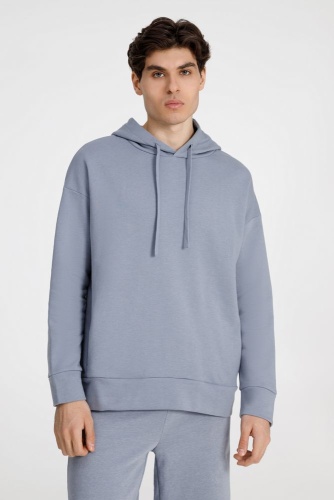 Худи унисекс H2, серое Худи унисекс H2, серое