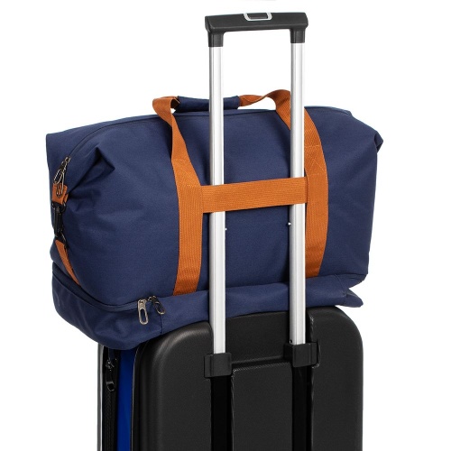 Чемодан Platta, черный с синим фото 4 Чемодан Platta, черный с синим фото 4